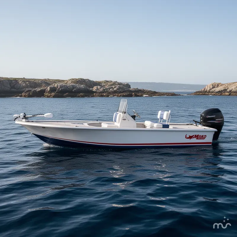 The Image of Mako 18 Pro Skiff Patriot Edition 2026 - 0