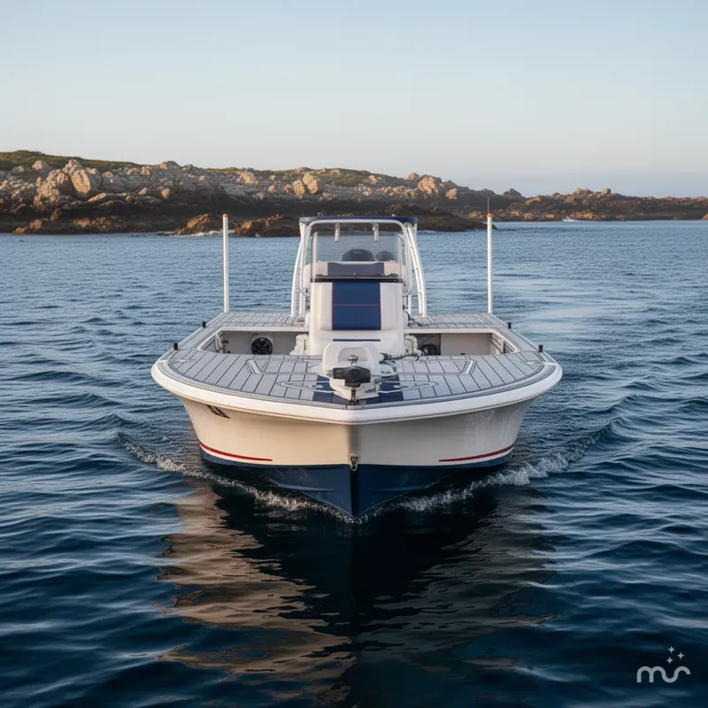 Slide: The Image of Mako 18 Pro Skiff Patriot Edition 2026 - 1