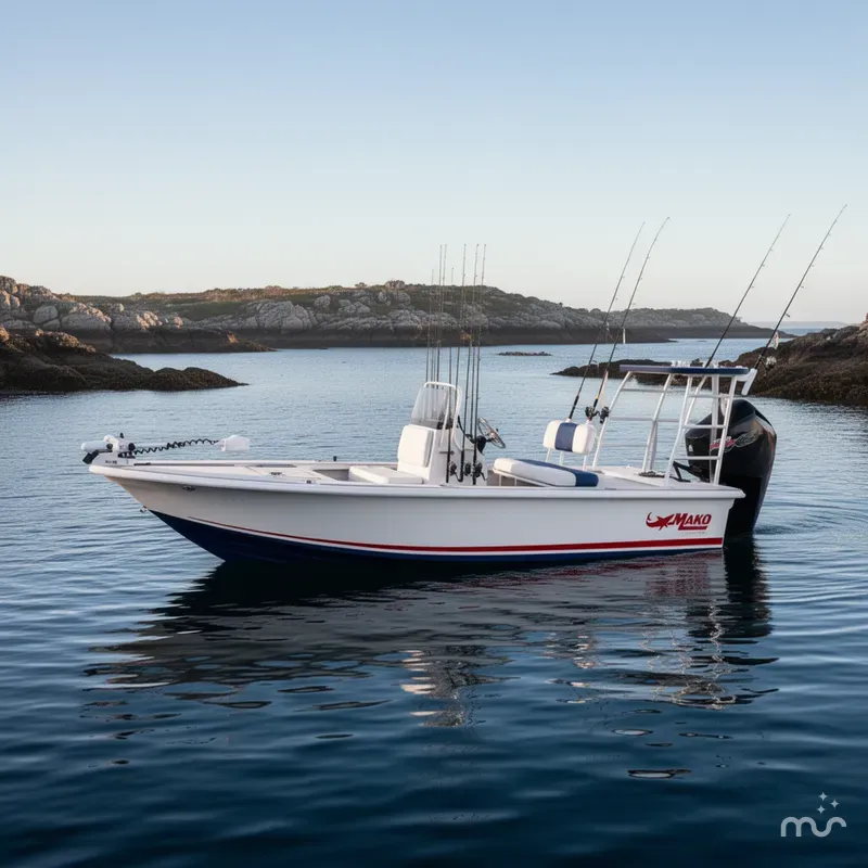 Slide: The Image of Mako 18 Pro Skiff Patriot Edition 2026 - 4