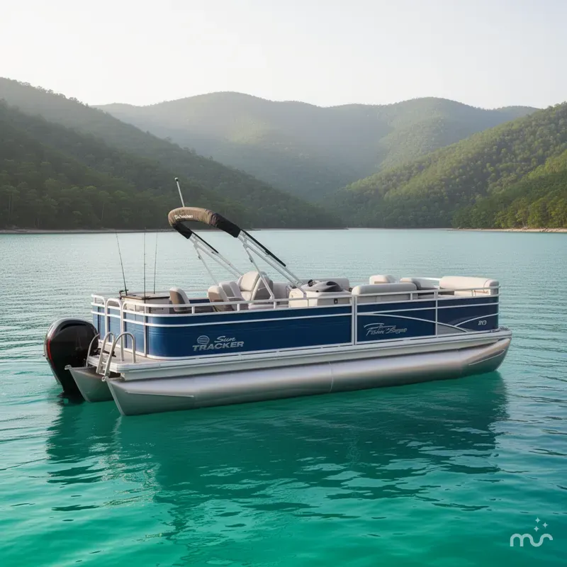 The Image of Sun Tracker Fishin' Barge 20 DLX 2026 - 0