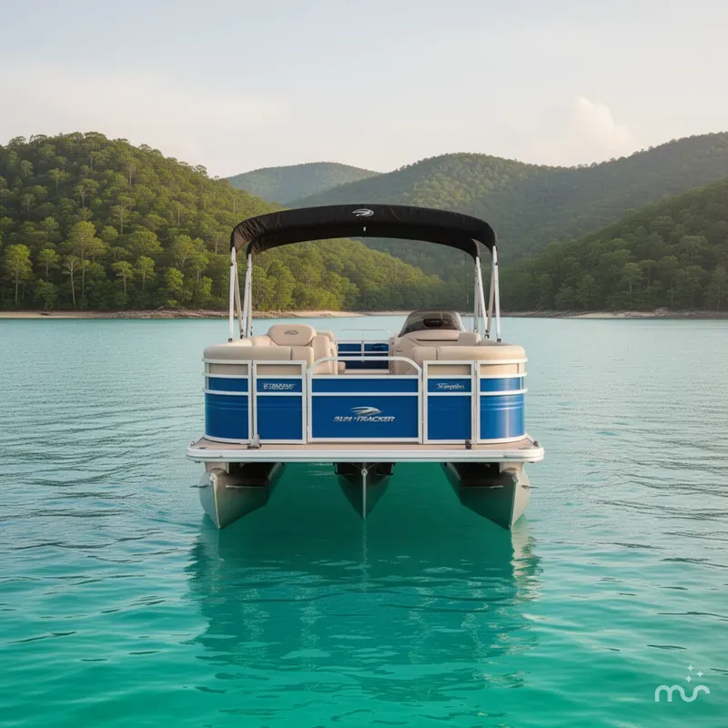 Slide: The Image of Sun Tracker Fishin' Barge 20 DLX 2026 - 3