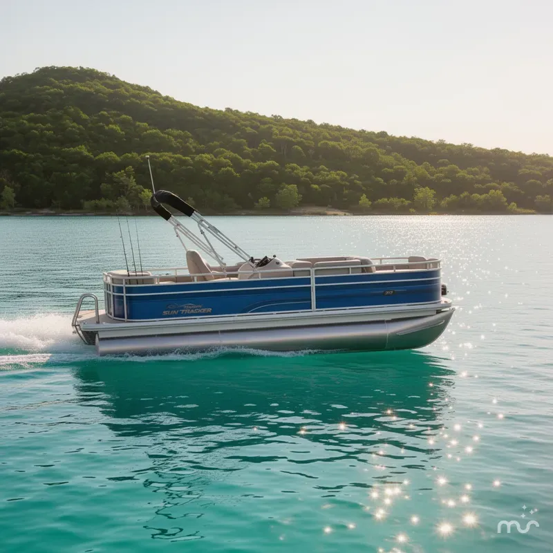Slide: The Image of Sun Tracker Fishin' Barge 20 DLX 2026 - 4