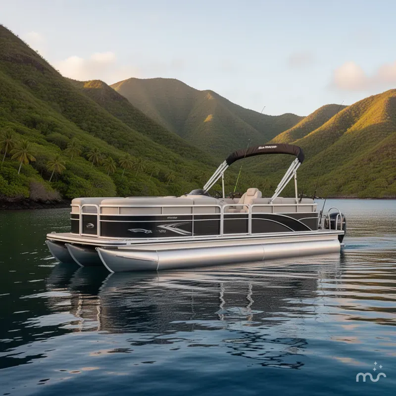 Slide: The Image of Sun Tracker Fishin' Barge 22 XP3 2026 - 1