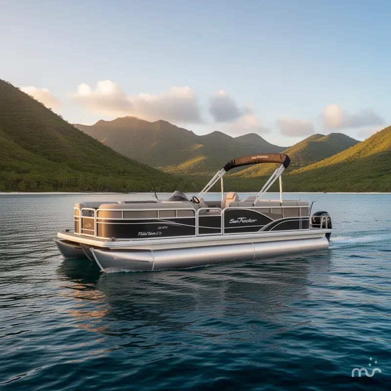 Slide: The Image of Sun Tracker Fishin' Barge 22 XP3 2026 - 2