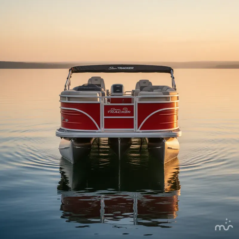 Slide: The Image of Sun Tracker Fishin' Barge 22 DLX 2026 - 1