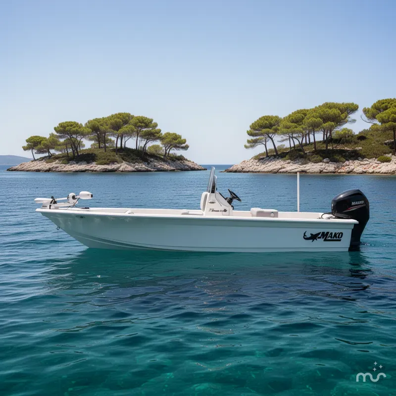 Slide: The Image of Mako 18 Pro Skiff 2026 - 2