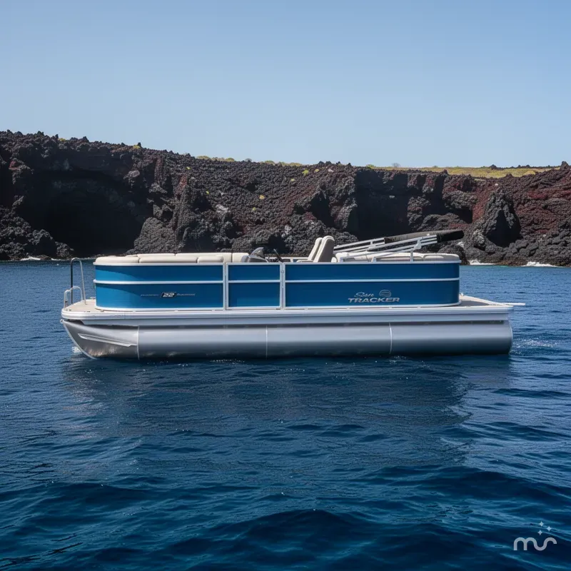 Slide: The Image of Sun Tracker Party Barge 22 XP3 2026 - 2