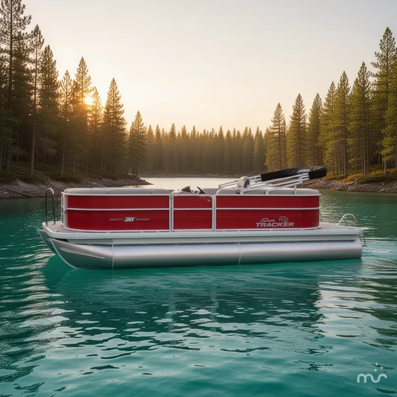The Image of Sun Tracker Party Barge 20 DLX 2026 - 0
