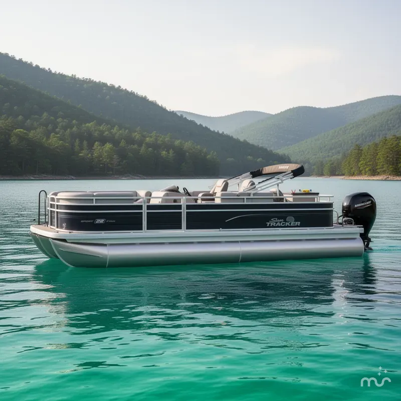 Slide: The Image of Sun Tracker SportFish 22 DLX 2026 - 2