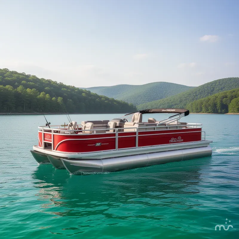 Slide: The Image of Sun Tracker Fishin' Barge 22 XP3 2026 - 4