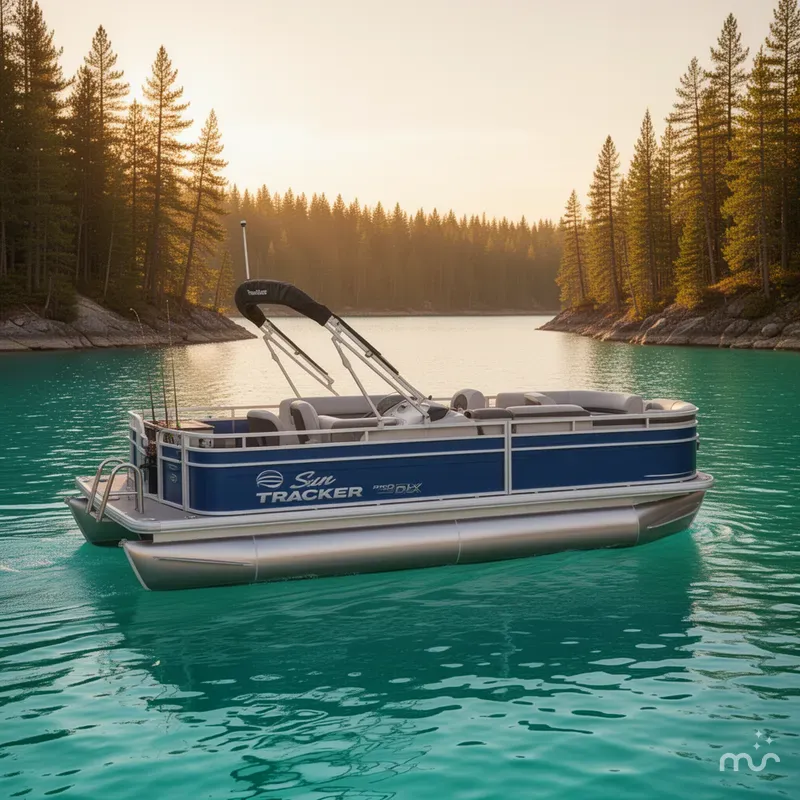 The Image of Sun Tracker Fishin' Barge 20 DLX 2026 - 0