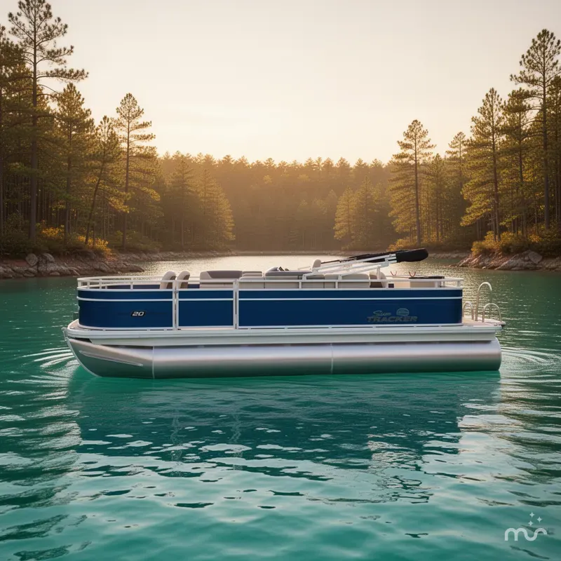 Slide: The Image of Sun Tracker Fishin' Barge 20 DLX 2026 - 2