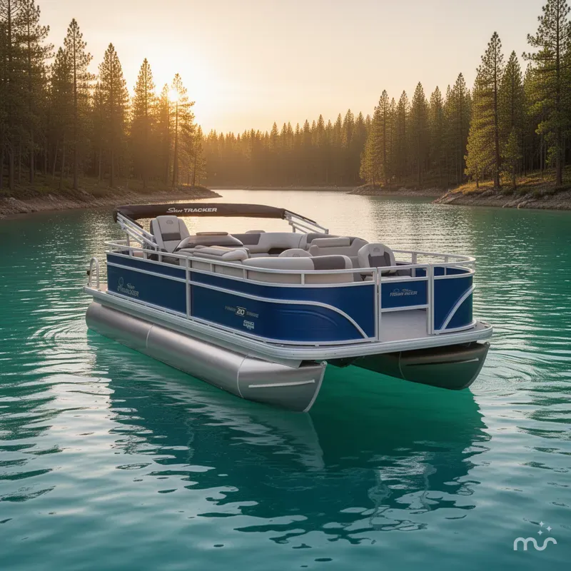 Slide: The Image of Sun Tracker Fishin' Barge 20 DLX 2026 - 3