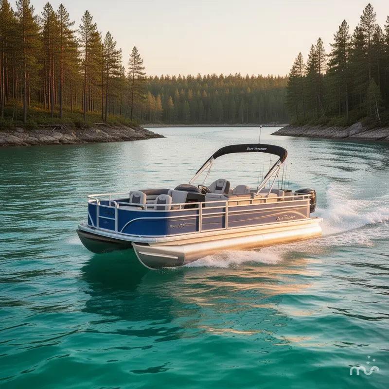 Slide: The Image of Sun Tracker Fishin' Barge 20 DLX 2026 - 4