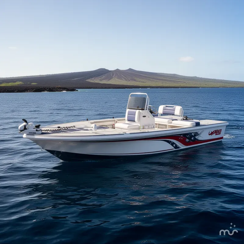 The Image of Mako 18 Pro Skiff Patriot Edition 2026 - 0