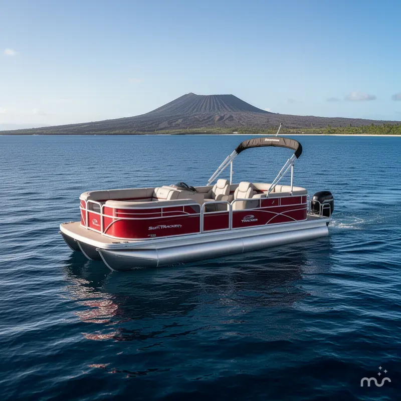 The Image of Sun Tracker Party Barge 22 DLX 2026 - 0
