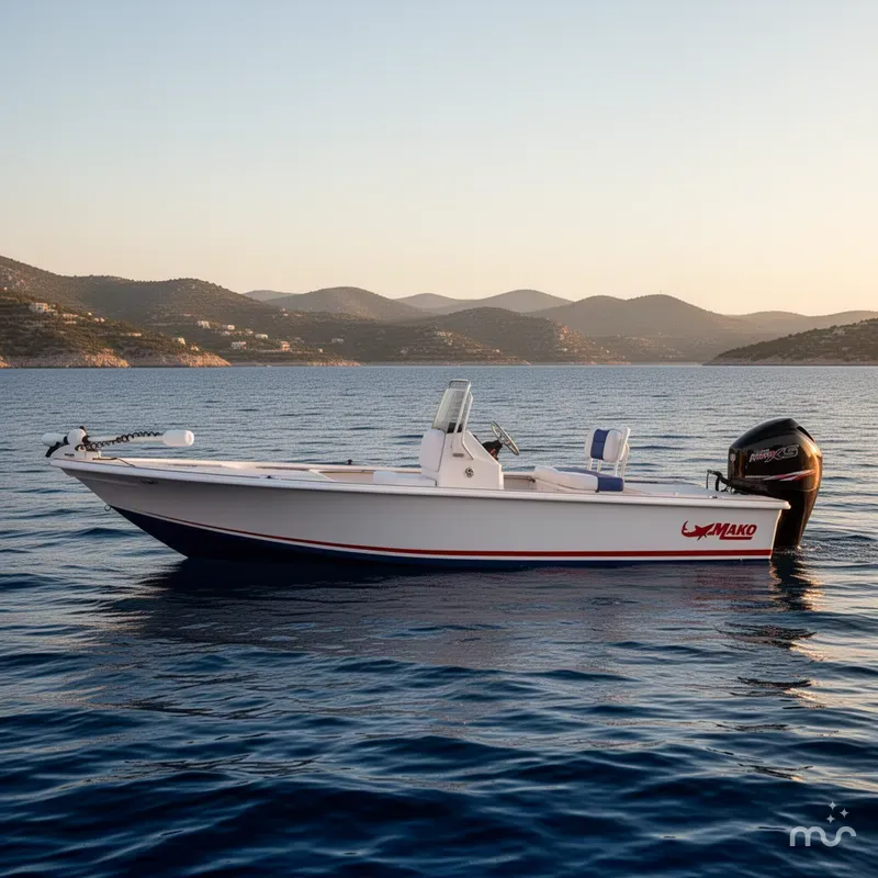 Slide: The Image of Mako 18 Pro Skiff Patriot Edition 2026 - 2