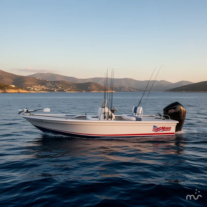 Slide: The Image of Mako 18 Pro Skiff Patriot Edition 2026 - 4