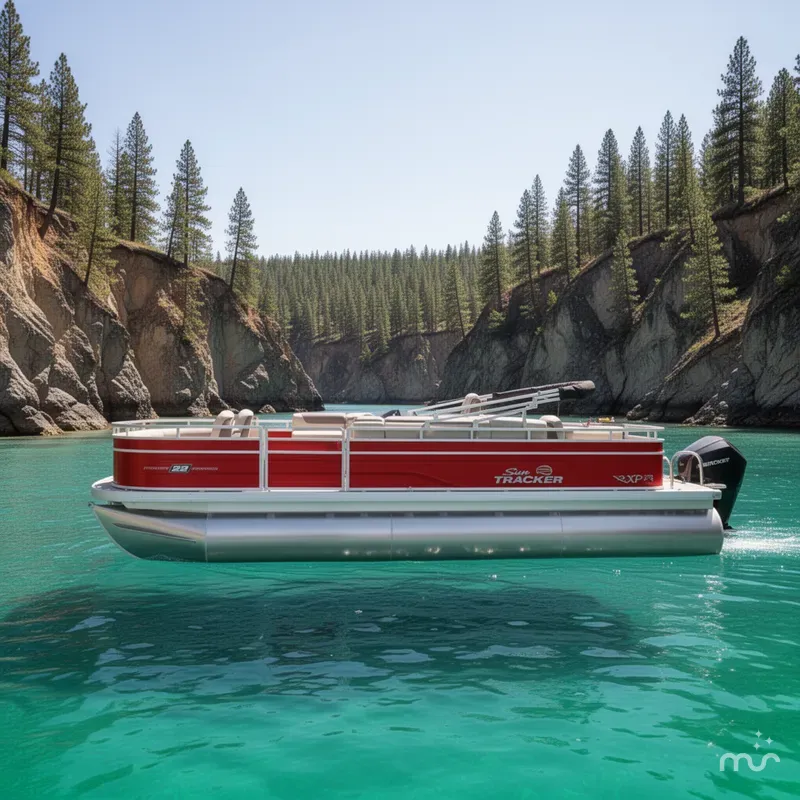 Slide: The Image of Sun Tracker Fishin' Barge 22 XP3 2026 - 2