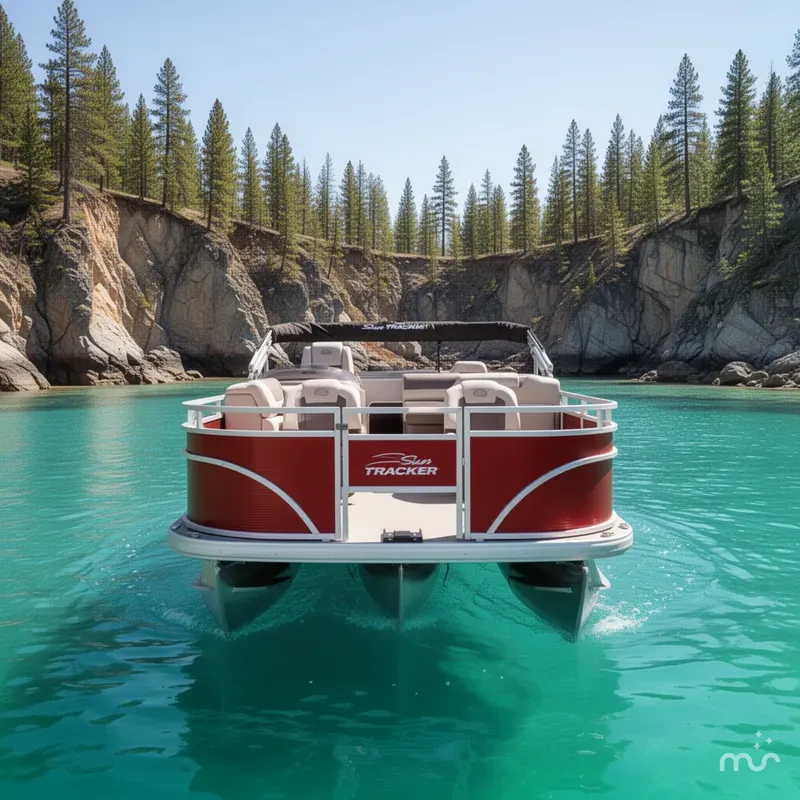 Slide: The Image of Sun Tracker Fishin' Barge 22 XP3 2026 - 3