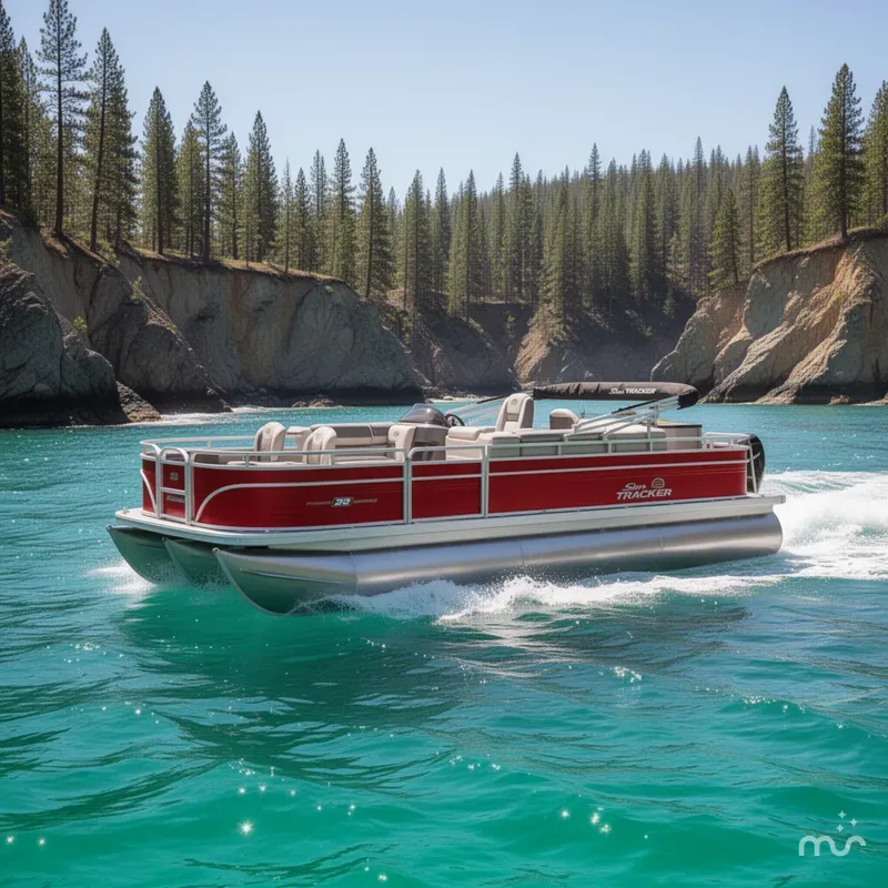 Slide: The Image of Sun Tracker Fishin' Barge 22 XP3 2026 - 4