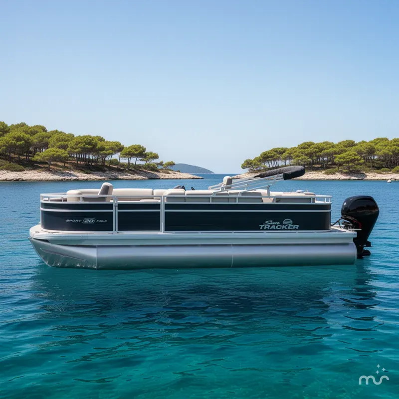 Slide: The Image of Sun Tracker SportFish 20 DLX 2026 - 2