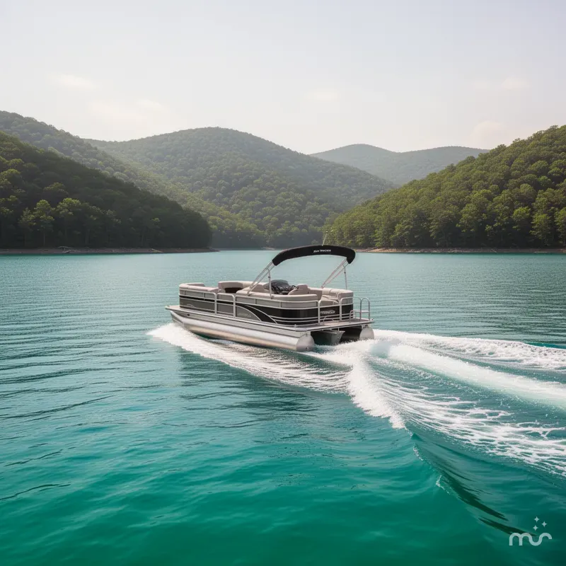 Slide: The Image of Sun Tracker Party Barge 20 DLX 2026 - 4