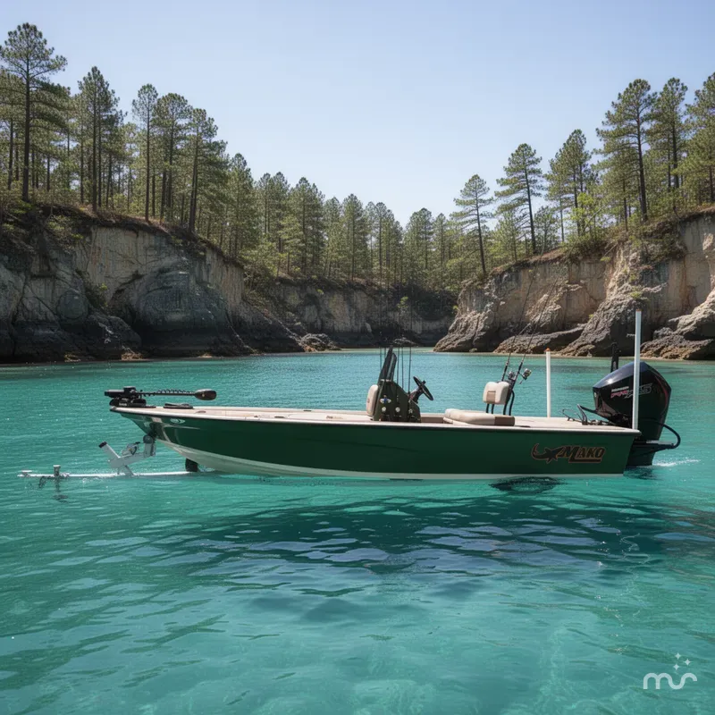 Slide: The Image of Mako 18 Pro Skiff Backwater Edition 2026 - 2