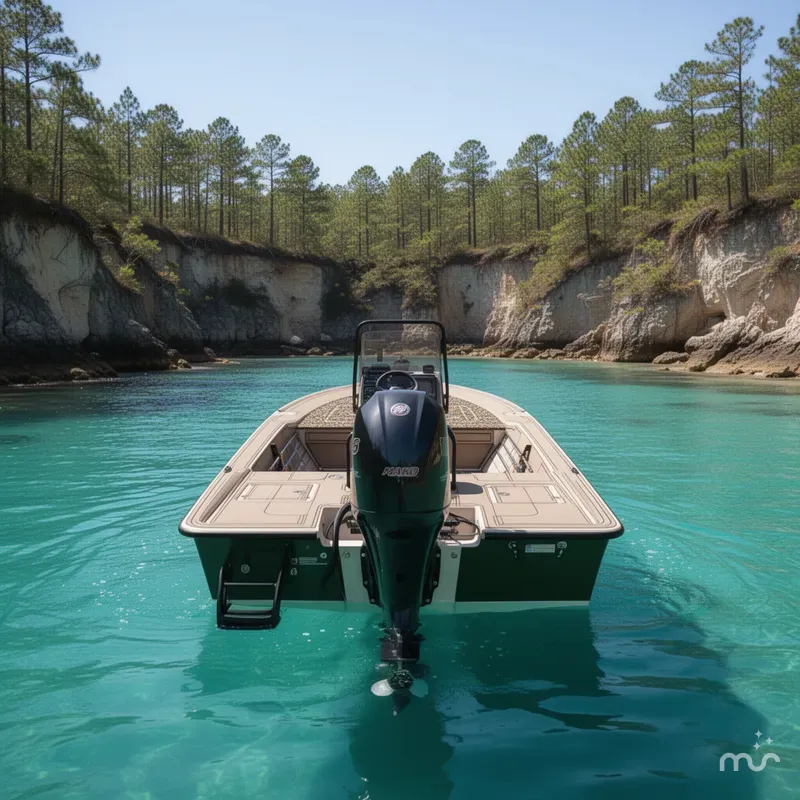 Slide: The Image of Mako 18 Pro Skiff Backwater Edition 2026 - 3