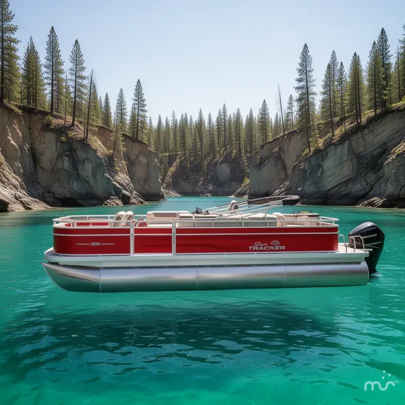 Slide: The Image of Sun Tracker Fishin' Barge 22 XP3 2026 - 2