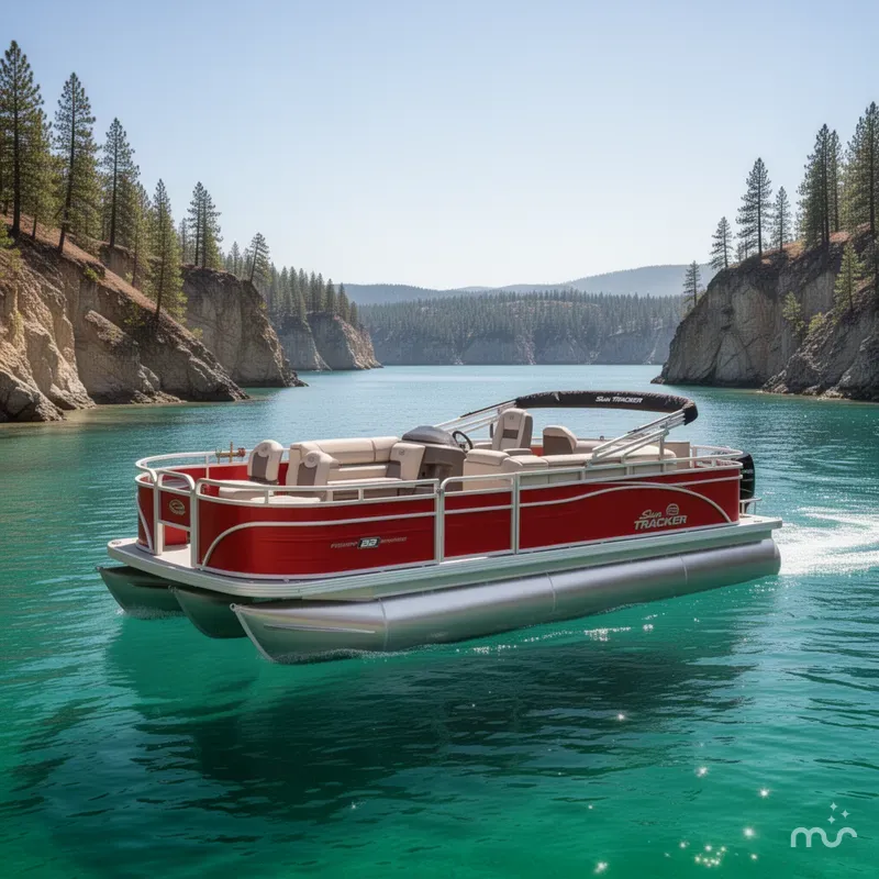 Slide: The Image of Sun Tracker Fishin' Barge 22 XP3 2026 - 4