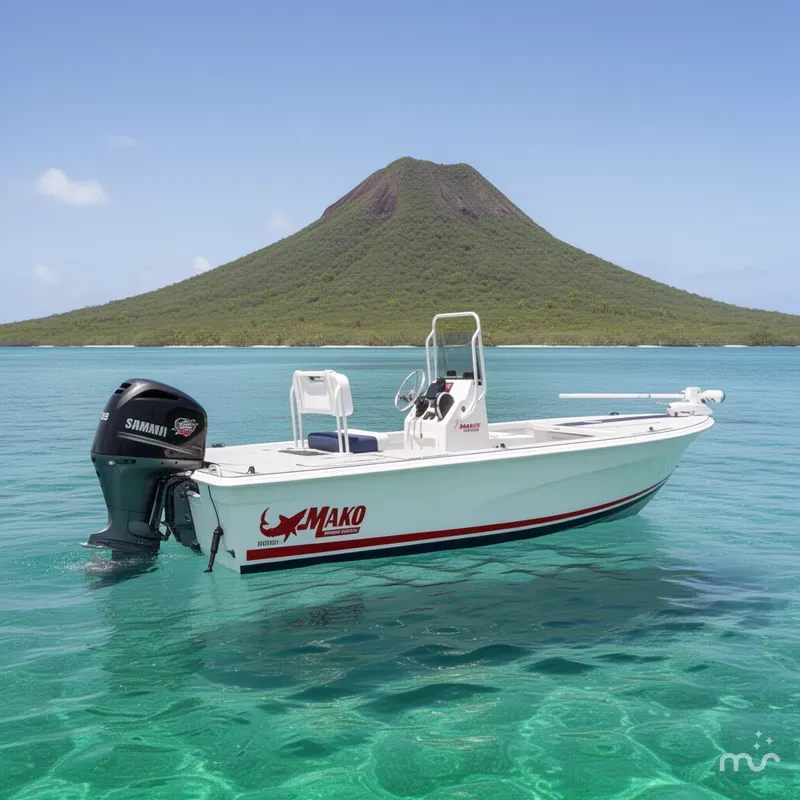 The Image of Mako 18 Pro Skiff Patriot Edition 2026 - 0