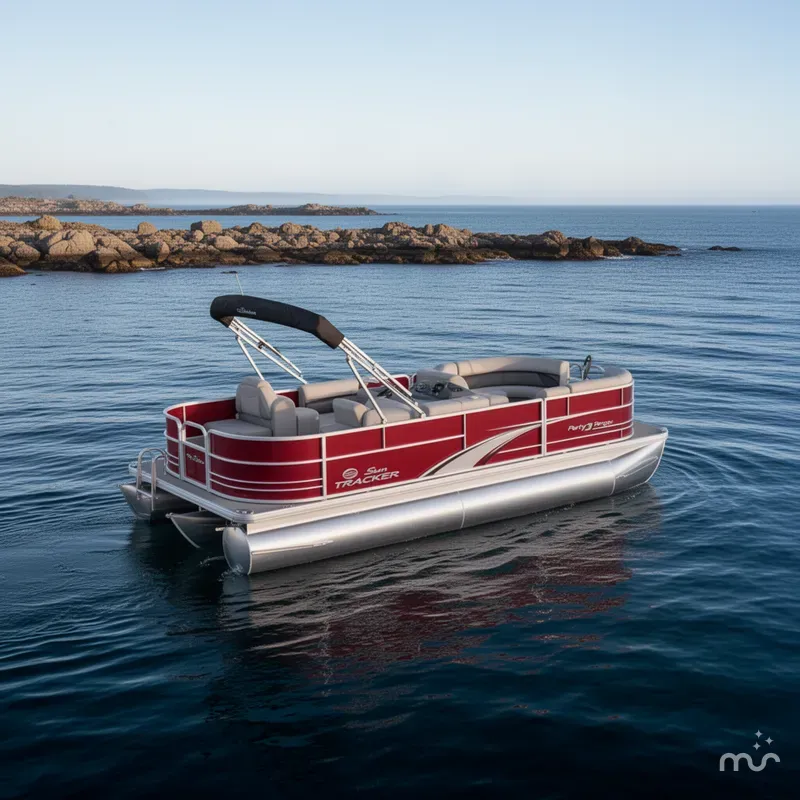 The Image of Sun Tracker Party Barge 18 DLX 2026 - 0