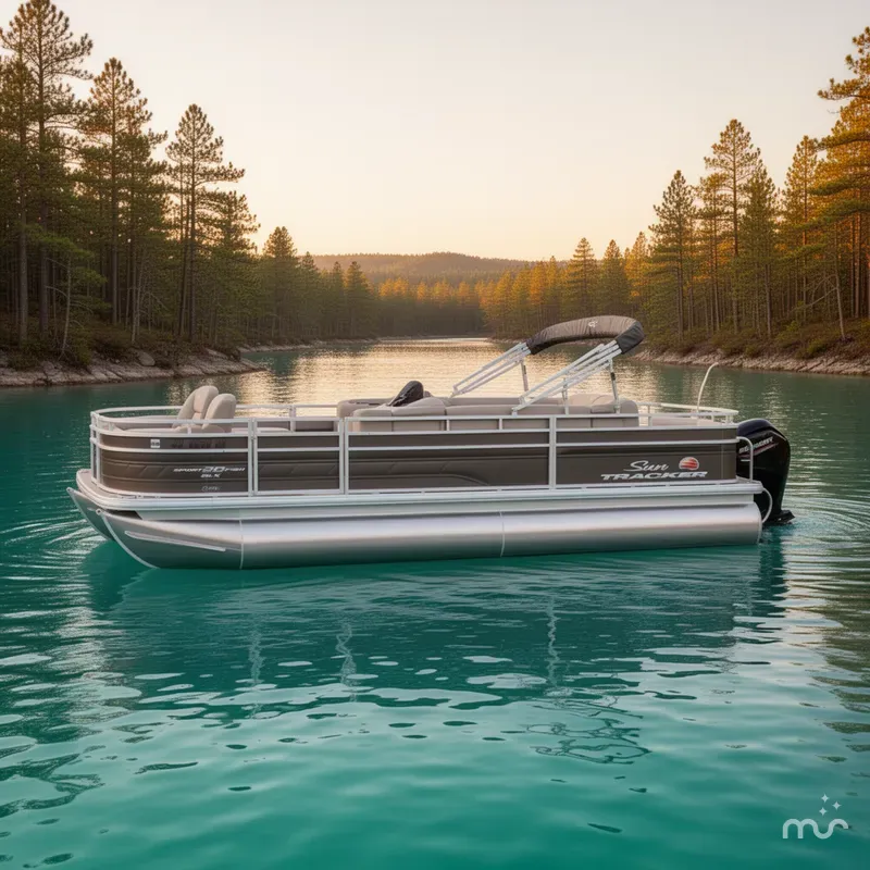 Slide: The Image of Sun Tracker SportFish 20 DLX 2024 - 2