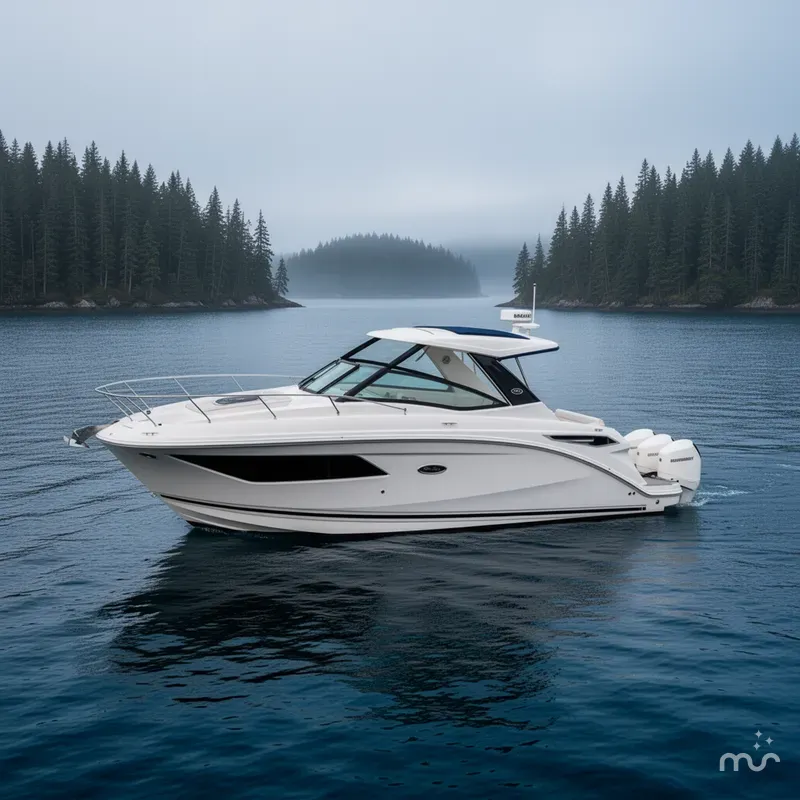 Slide: The Image of Sea Ray Sundancer 320 Outboard 2021 - 2