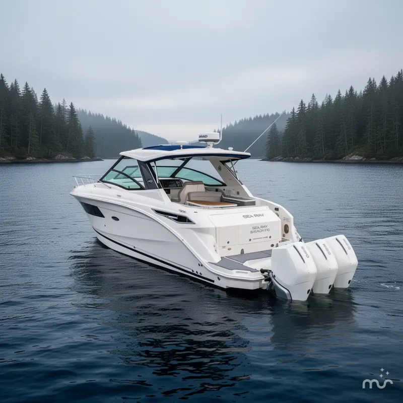 Slide: The Image of Sea Ray Sundancer 320 Outboard 2021 - 3
