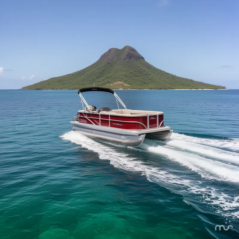 Slide: The Image of Sun Tracker Party Barge 18 DLX 2026 - 4