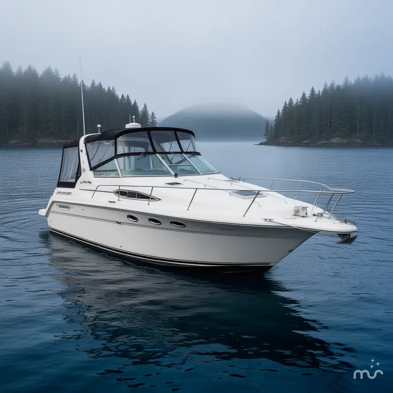 Slide: The Image of Sea Ray Sundancer 1991 - 2
