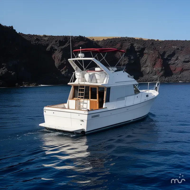 Slide: The Image of Bayliner 3288 Motoryacht 1989 - 3