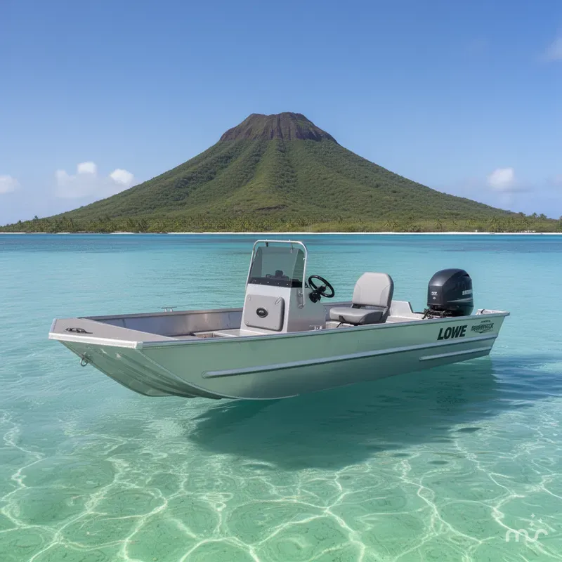 Slide: The Image of Lowe Roughneck Center Console RX1760 Pathfinder 2026 - 2