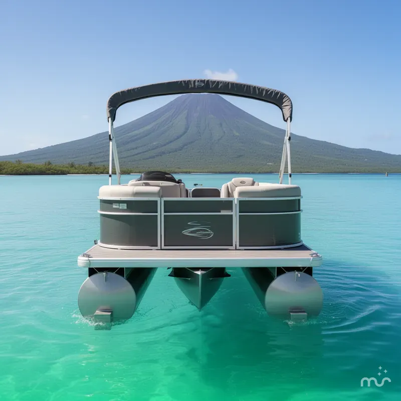 Slide: The Image of Sweetwater 2023 Sweetwater 2086 Cruise Pontoon $27995 2023 - 3