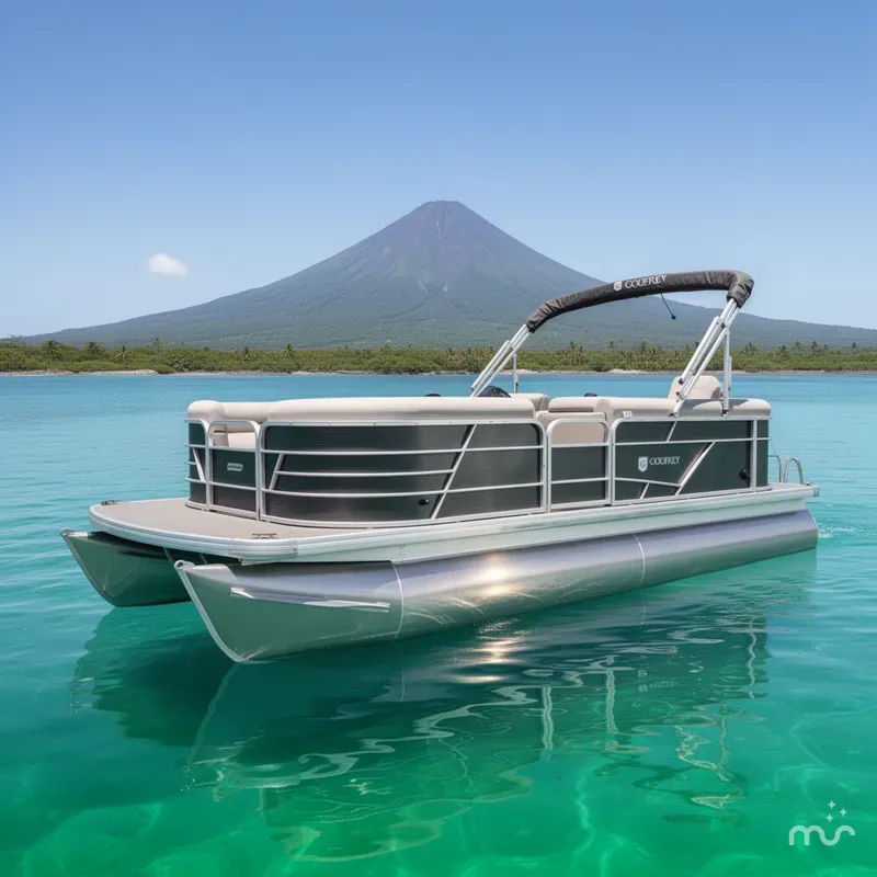 Slide: The Image of Sweetwater 2023 Sweetwater 2086 Cruise Pontoon $27995 2023 - 4
