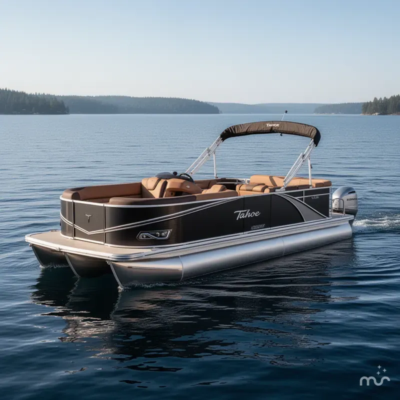 Slide: The Image of Tahoe LTZ 2185 Cruise Pontoon & Honda 4-Stroke EFI 2026 - 1