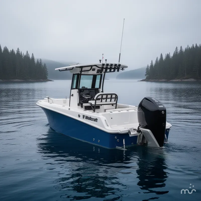 Slide: The Image of Wellcraft 223 Fisherman 2026 - 3