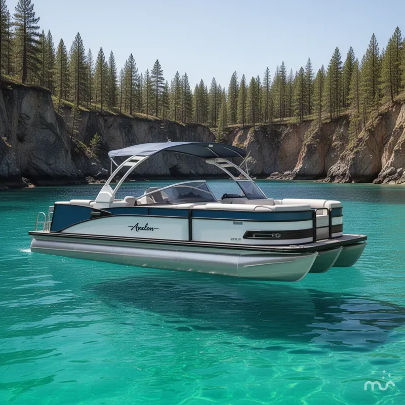 The Image of Avalon Catalina Quad Lounge Windshield 27 ft. 2023 - 0