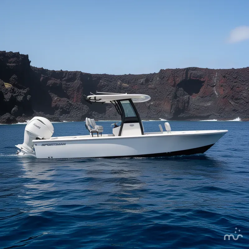 Slide: The Image of Sportsman Masters 247 Bay Boat 2026 - 2