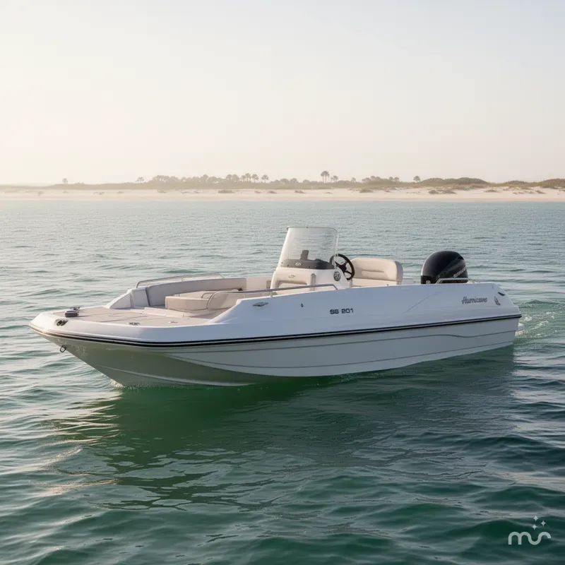 Slide: The Image of Hurricane SunDeck Sport 201 OB 2022 - 2