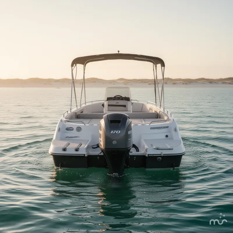 Slide: The Image of Hurricane SunDeck Sport 201 OB 2022 - 3