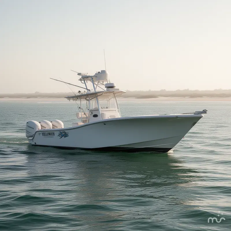 Slide: The Image of Yellowfin 34 Offshore 2006 - 0