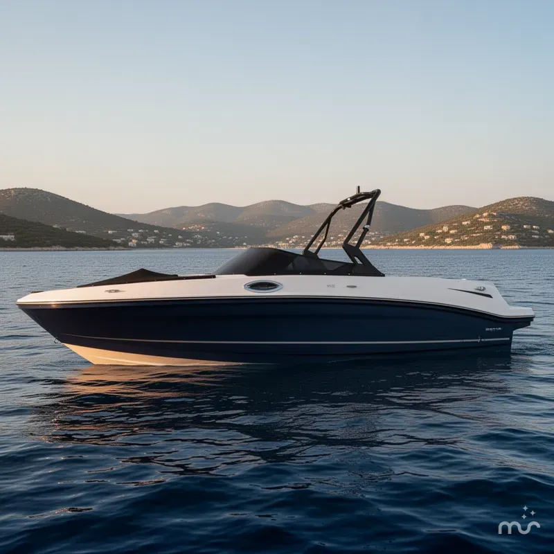 Slide: The Image of Bayliner VR6 Bowrider OB 2022 - 2